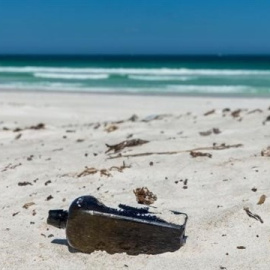 La botella ha sido encontrada en una playa australiana. WESTERN AUSTRALIAN MUSEUM