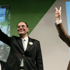 José Antonio Ortega Lara, Alejo Vidal-Quadras y Santiago Abascal en una imagen de archivo. EFE