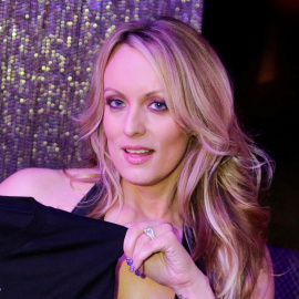 La actriz porno Stephanie Clifford, cuyo nombre artístico es Stormy Daniels. REUTERS/Eduardo Munoz