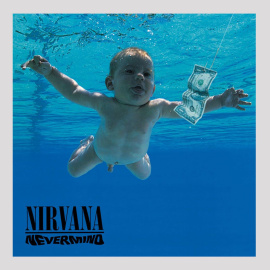 Portada de 'Nevermind' del grupo Nirvana.