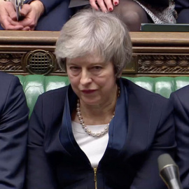 May, en el Parlamento británico este martes. REUTERS