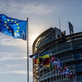 Foto de archivo de la sede del Parlamento Europeo en Estrasburgo.