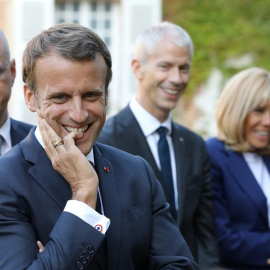 Macron, en un acto oficial. EFE/EPA/LUDOVIC MARIN