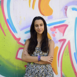 Maria Serra, una de les portaveus del moviment ecologista Fridays for Future a Barcelona. Maria Rubio