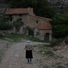 La última aldeana de La Estrella, en Teruel.