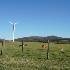 Parque eólico en Muras, Lugo