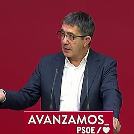 Patxi López (PSOE), sobre las palabras de Arnaldo Otegi: "Valoramos positivamente este reconocimiento"