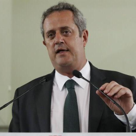 L'exconseller pres Joaquim Forn (PDeCAT) que ha anunciat aquest dimecres la seva decisió d'encapçalar una candidatura "integradora, solvent i transversal" per l'alcaldia de Barcelona. EFE/Sergio Barrenechea