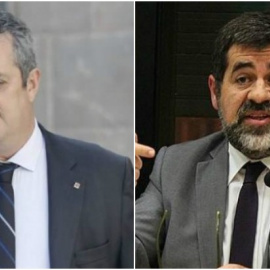 Jordi Sànchez y Joaquim Born