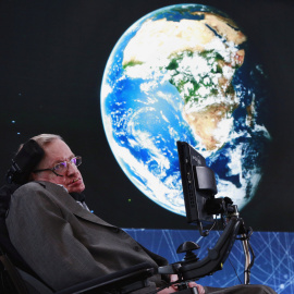 Fotografía de archivo del físico Stephen Hawking.