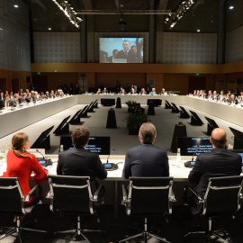 Reunión plenaria de los ministros de Economía y los gobernadores de los bancos centrales de los países del G-20 en Buenos Aires (Argentina). EFE