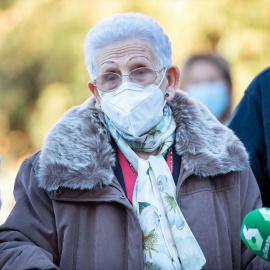 20 de febrero de 2024. Araceli la primera mujer vacunada contra la Covid cumple 100 años