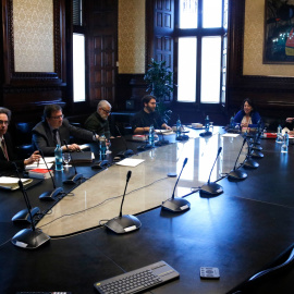 Reunió de la Mesa del Parlament