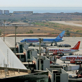 Vista del Aeropuerto de Alacant. AFP/Alexander Ruesche