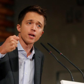 25/09/2019.- El portavoz de Más Madrid en el Parlamento regional, Íñigo Errejón, este miércoles, durante su intervención en la asamblea convocada por el partido para concretar los detalles de su participación en las elecciones generales del