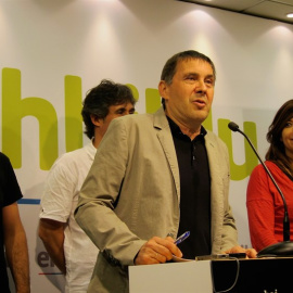 Bildu formaliza su pulso inscribiendo a Arnaldo Otegi como candidato a lehendakari. EUROPA PRESS