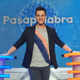 Christian Galvez presenta el programa 'Pasapalabra'.