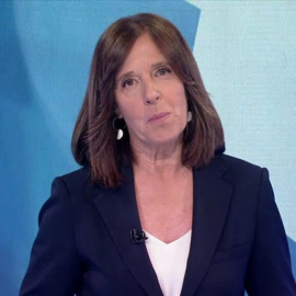 Ana Blanco presentando su último programa de Informe Semanal. 24-02-2024.