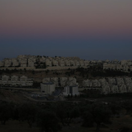 Un asentamiento judío en Har Homa, al este de Jerusalén . / AFP - AHMAD GHARABLI