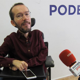 Pablo Echenique, secretario de organización de Podemos/EUROPA PRESS