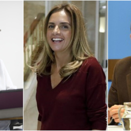 Las tres formaciones de izquierda con posibilidades de obtener escaños en Aragón (Podemos, PSOE y Chunta) han iniciado la campaña poniendo en tela de juicio la idoneidad de sus cabezas Aragón de lista (Pablo Echenique, Susana Sumelzo, y Car