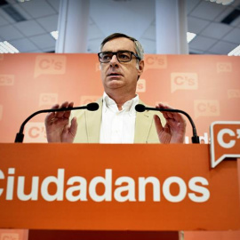 El vicesecretario de Ciudadanos, José Manuel Villegas en rueda de prensa/EFE