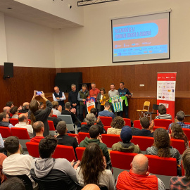 Un moment de la presentació de la Primavera Ciclista al Berguedà