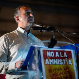 El jefe nacional de Falange, Manuel Andrino, en una imagen de archivo.