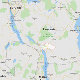 Los crímenes tuvieron lugar en la región de Njombe, en el suroeste de Tanzania. / GOOGLE MAPS