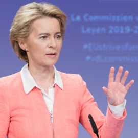 La presidenta de la Comisión Europea, la alemana Ursula von der Leyen. EFE