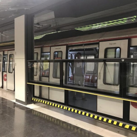 Vagones del Metro de Barcelona. E.P.