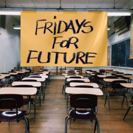 Fridays for Future es un movimiento que comenzó en la aulas y se extiende por otros sectores sociales.