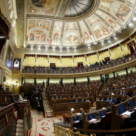 Una vista general el Pleno del Congreso. REUTERS / Juan Medina