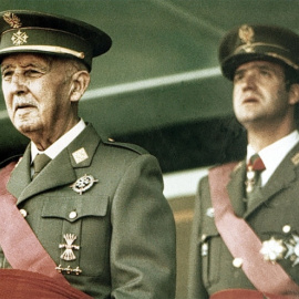 Franco y Juan Carlos I