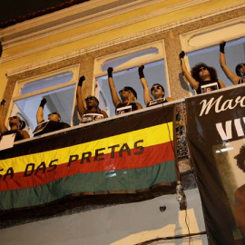 Protesta en Río de Janeiro por el asesinato de Marielle Franco. | REUTERS