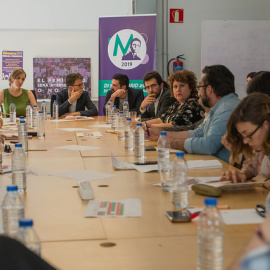 Primera reunión del equipo para la Comunidad de Madrid / Podemos - Mariano Neyra Rimer