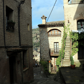 El petit poble de Mura, al Bages