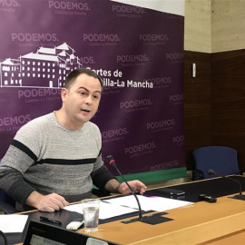 David Llorente, portavoz de Podemos en las Cortes de Castilla-La Mancha /EUROPA PRESS