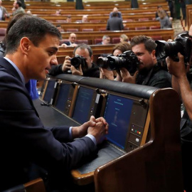 Pedro Sánchez en el Congreso de los Diputados