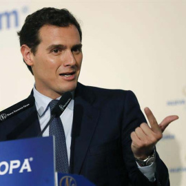 El presidente de Ciudadanos, Albert Rivera. (EFE)