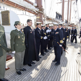 Crucero de Instrucción de el Buque Juan Sebastián de Elcano- Foto: Sgto. Manuel Benítez Cillán. Armada Española