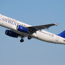 Imagen de un Airbus 320 de Syrian Air. TRAINLER (CC BY 3.0)