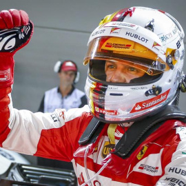 El piloto alemán de Ferrari Sebastian Vettel. - EFE