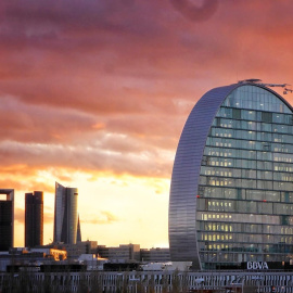 La Vela, edificio de BBVA en Madrid. E.P.