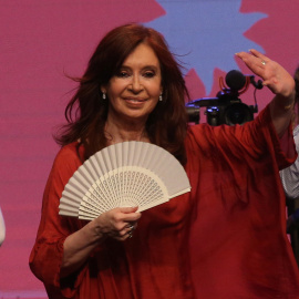 27/10/2019 - La expresidenta argentina Cristina Fernández durante las eleciones del 27 de octubre. / REUTERS - AGUSTIN MARCARIAN