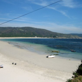 Imagen de archivo de la playa Lagosteira en Finisterre, A Coruña. EFE/ Paloma Puente.