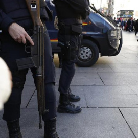 Agentes de la Policía Nacional. EFE