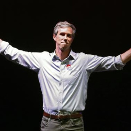 El hasta ahora candidato demócrata, Beto O'Rourke. EFE/EPA/LARRY W. SMITH