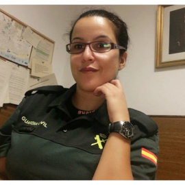 Imagen de María Luisa Flóres, la agente de la GUardia Civil que denuncia acoso laboral. AUGC