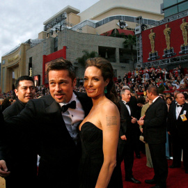 Brad Pitt y Angelina Jolie en una imagen de archivo. REUTERS